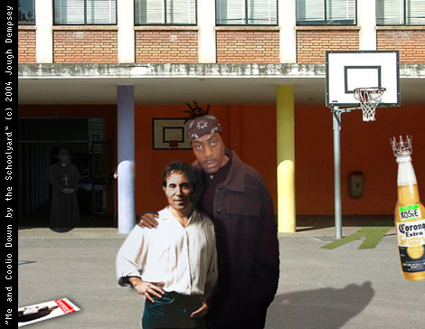 [Me and Coolio Down by the Schoolyard]